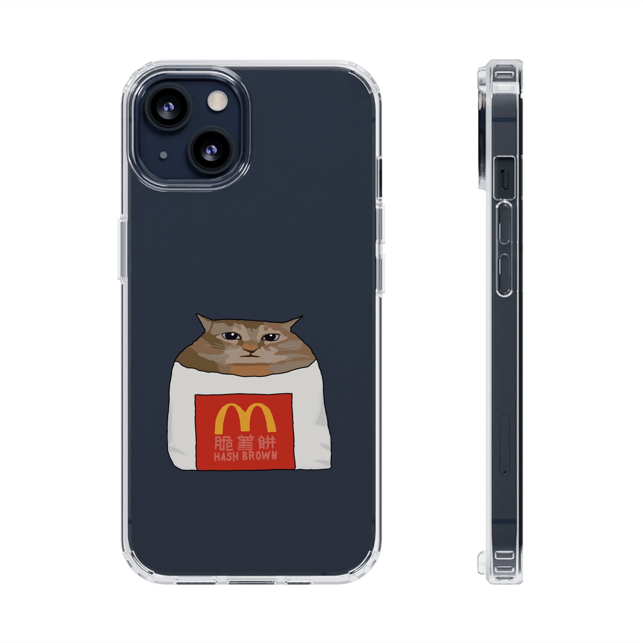 MC CAT Transparent Phone Case