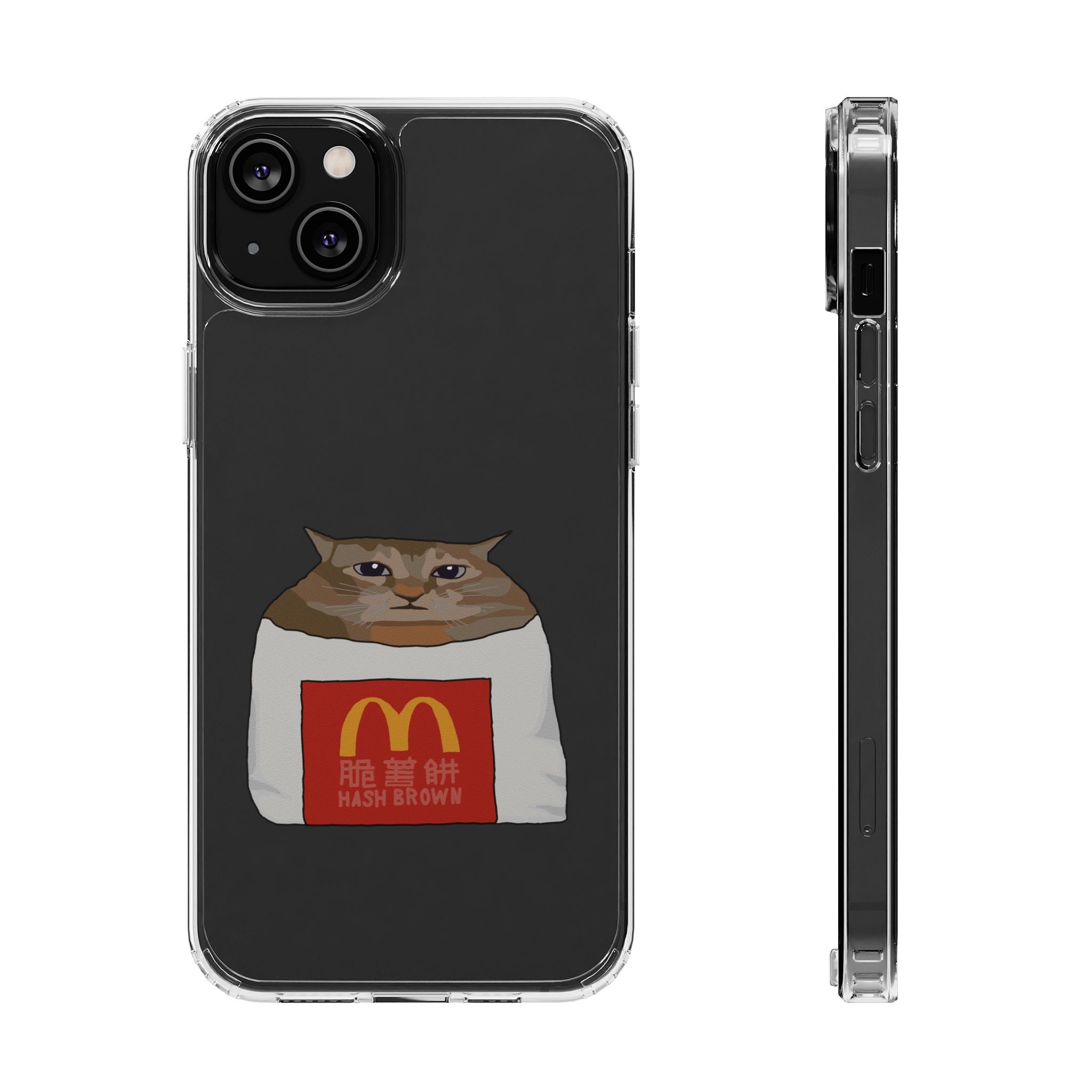 MC CAT Transparent Phone Case