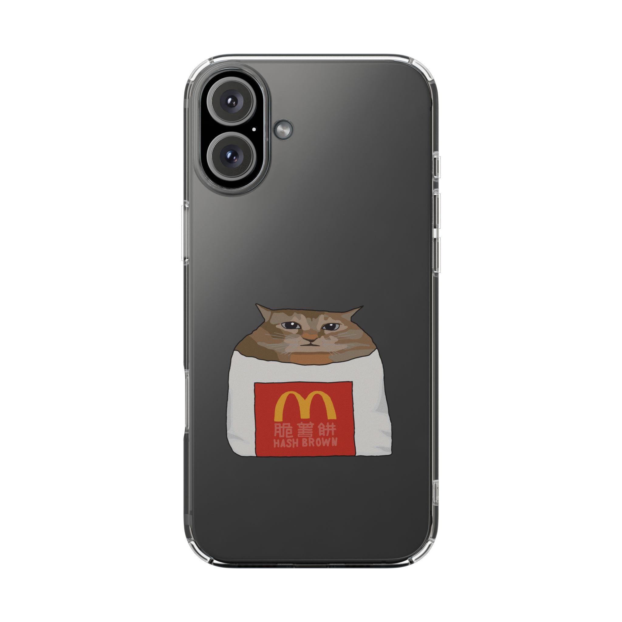 MC CAT Transparent Phone Case