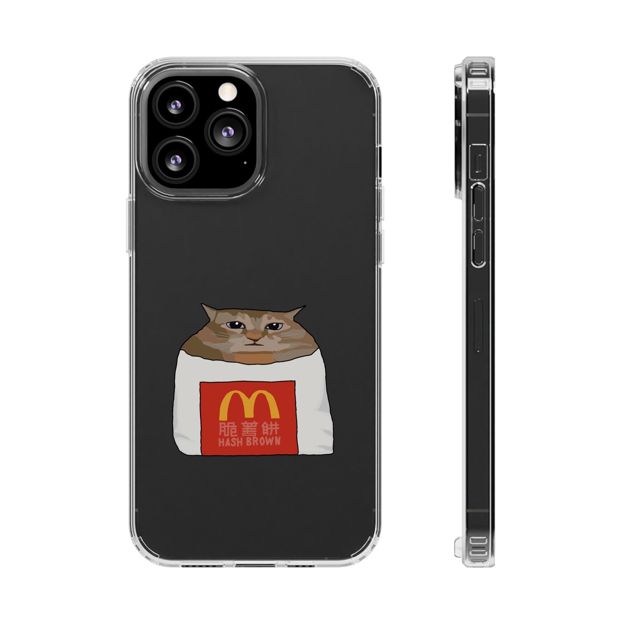 MC CAT Transparent Phone Case