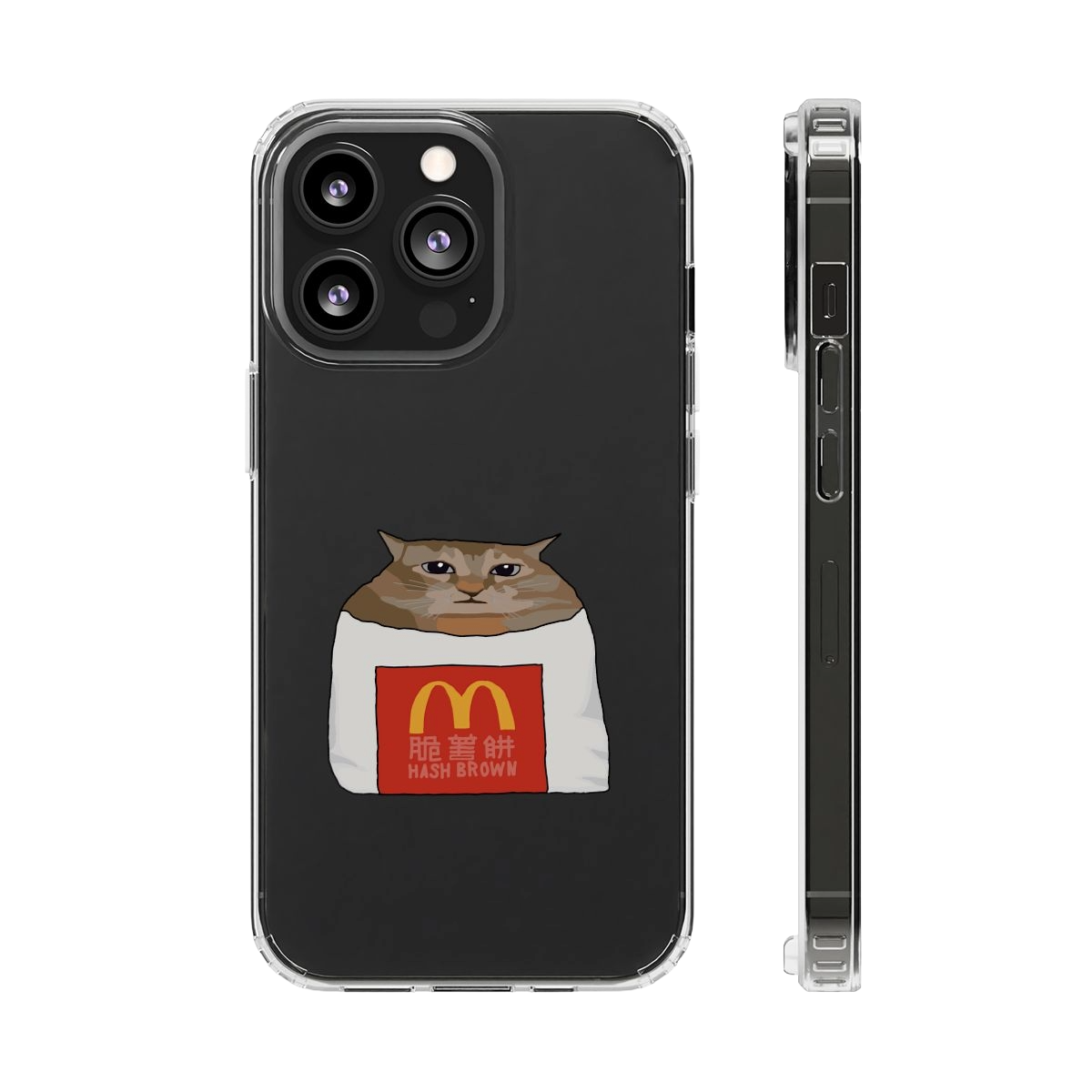 MC CAT Transparent Phone Case