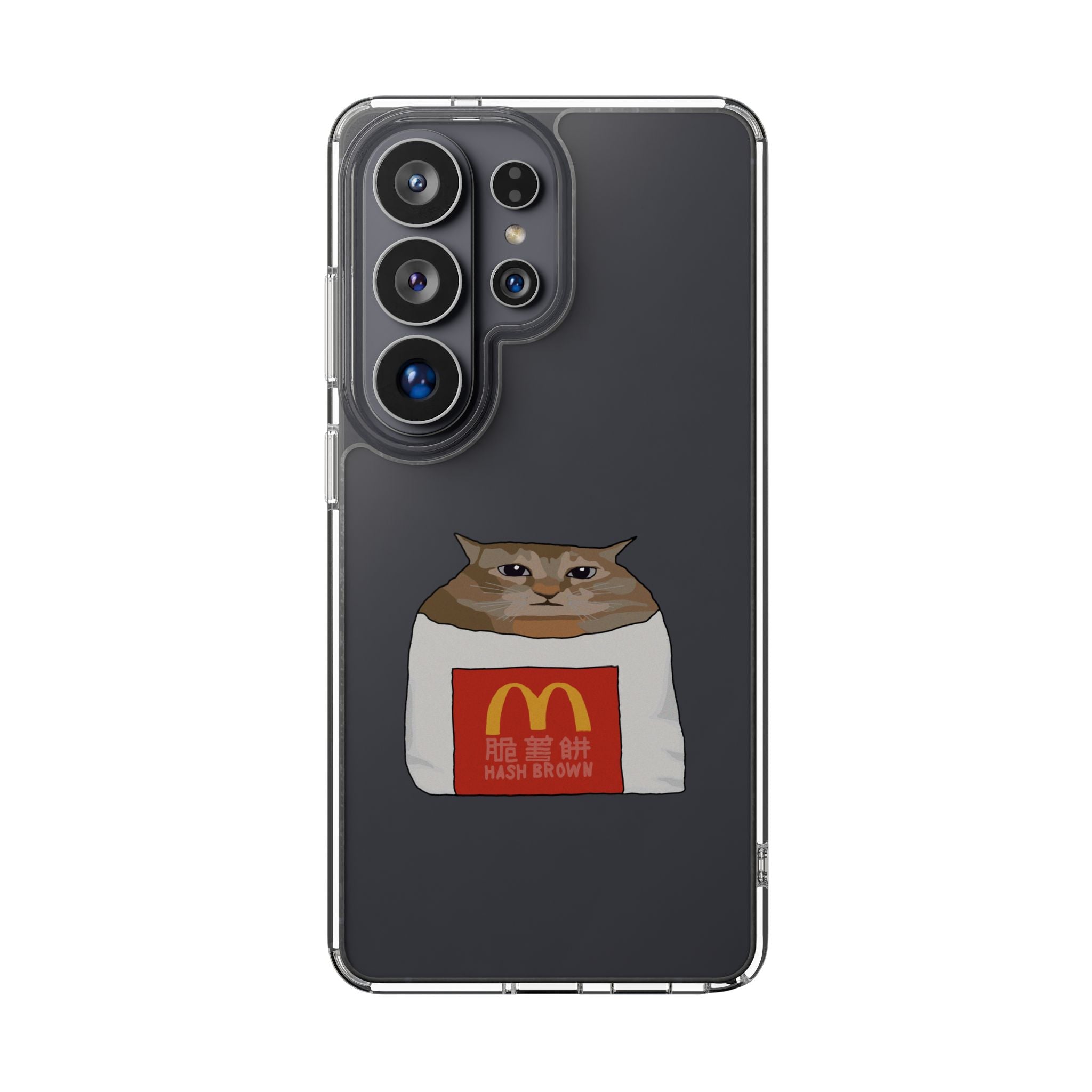 MC CAT Transparent Phone Case