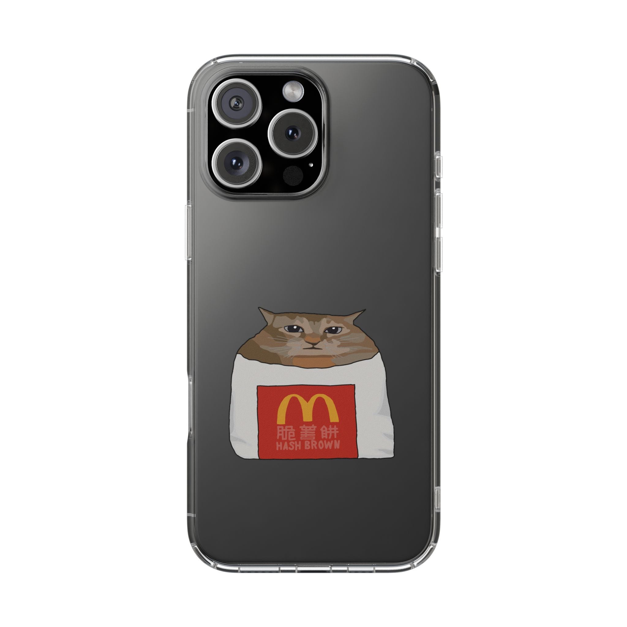 MC CAT Transparent Phone Case