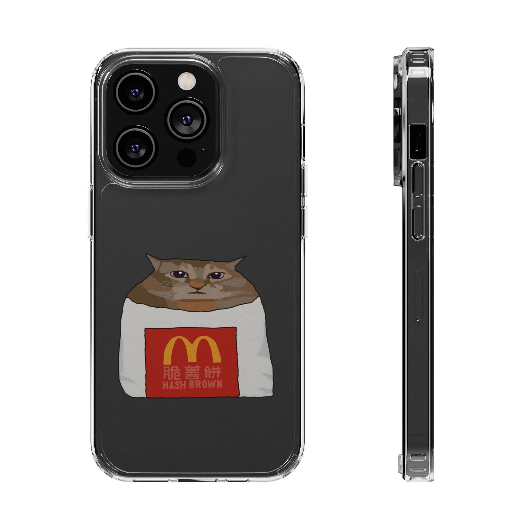MC CAT Transparent Phone Case