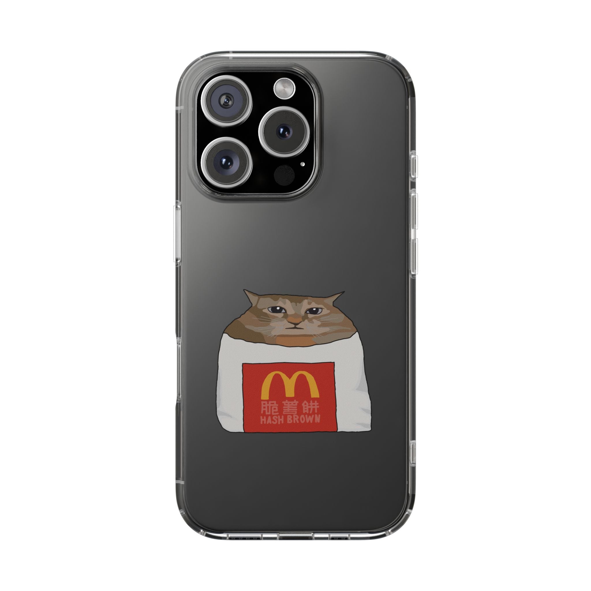 MC CAT Transparent Phone Case