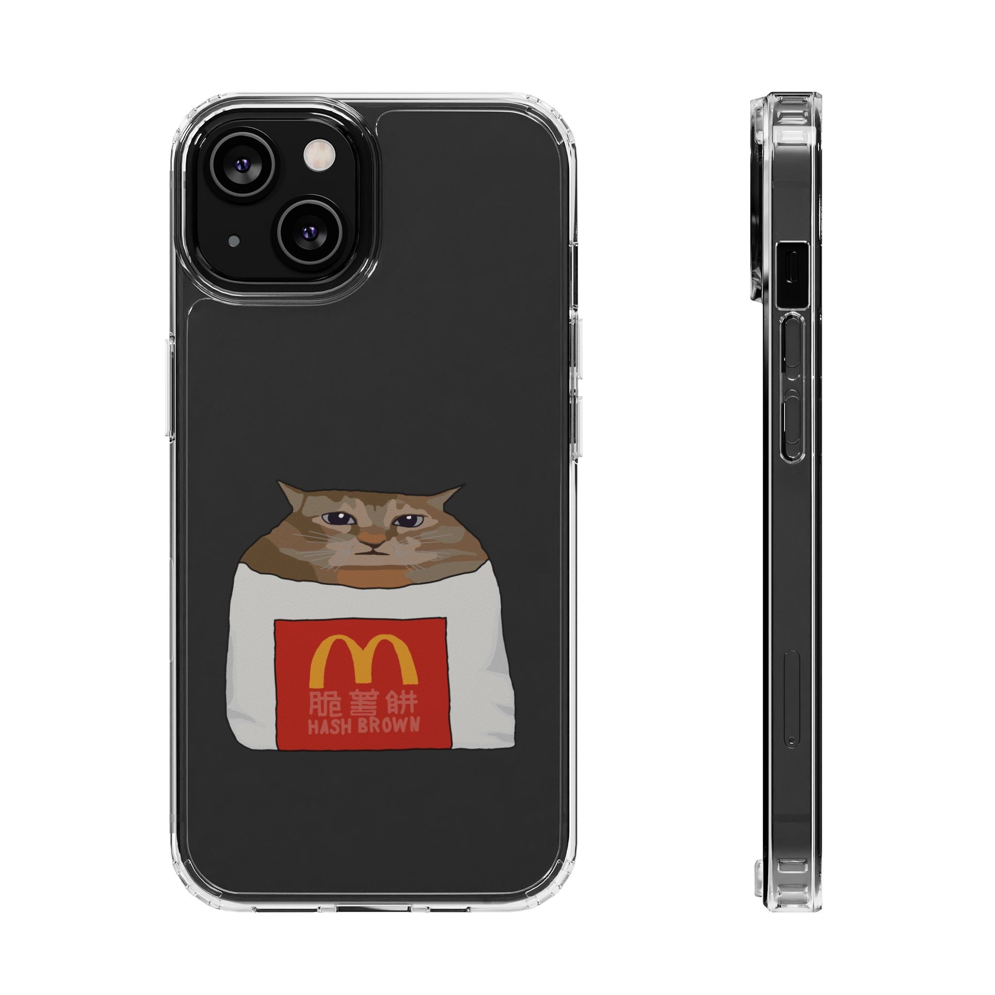MC CAT Transparent Phone Case